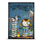 AALL & Create Page Turner A7 Clear Stamp Set 1359 postcard