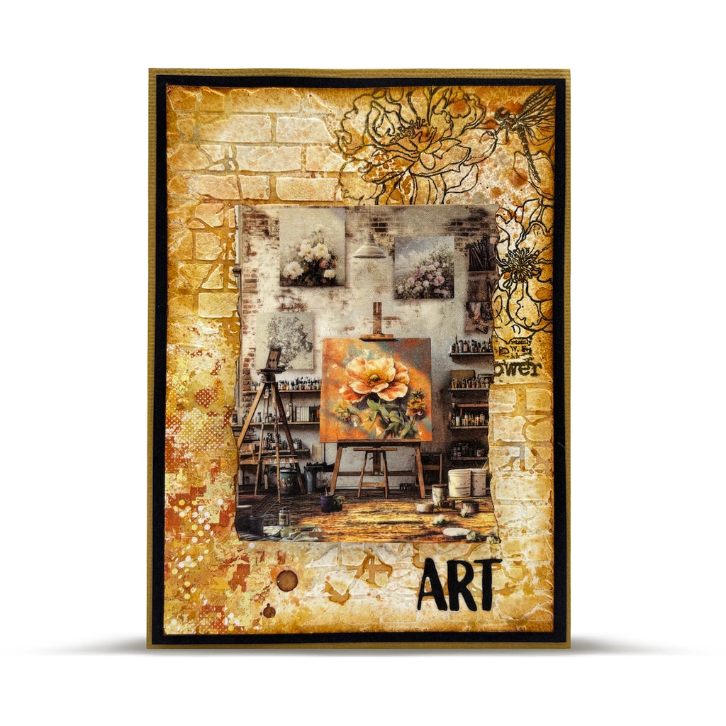 AALL & Create Painterly Petals Layer It Up Washi Tape 135 art