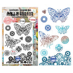 AALL & Create Papillons A6 Clear Stamp Set 1462