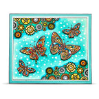 AALL & Create Papillons A6 Clear Stamp Set 1462 butterflies