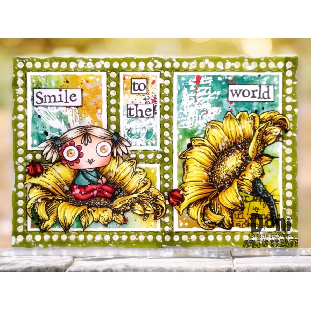 AALL & Create Parallel Rectangle Frame Stencil and Die Bundle smile
