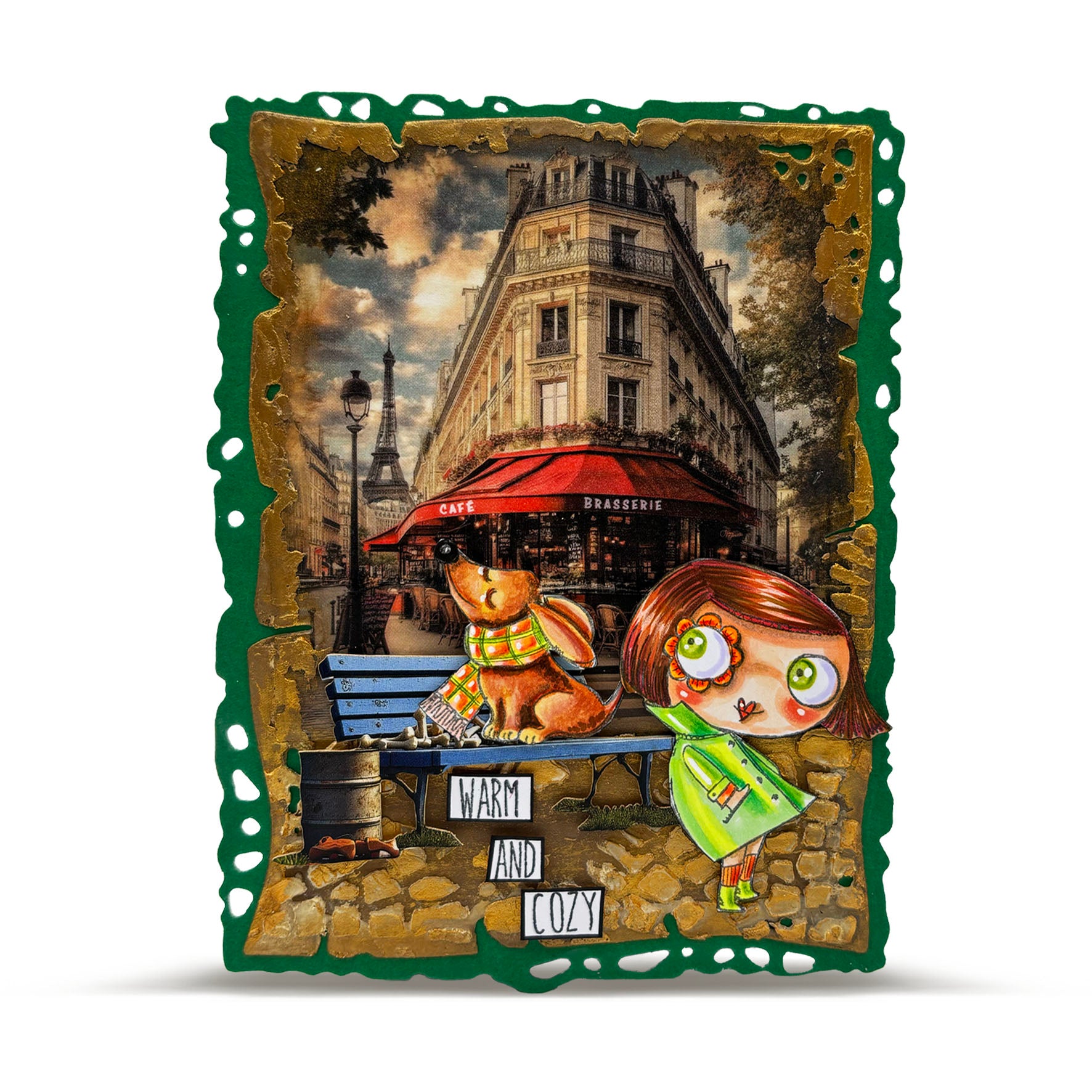 AALL & Create Parisian Bloomscape Layer It Up Washi Tape 133 warm