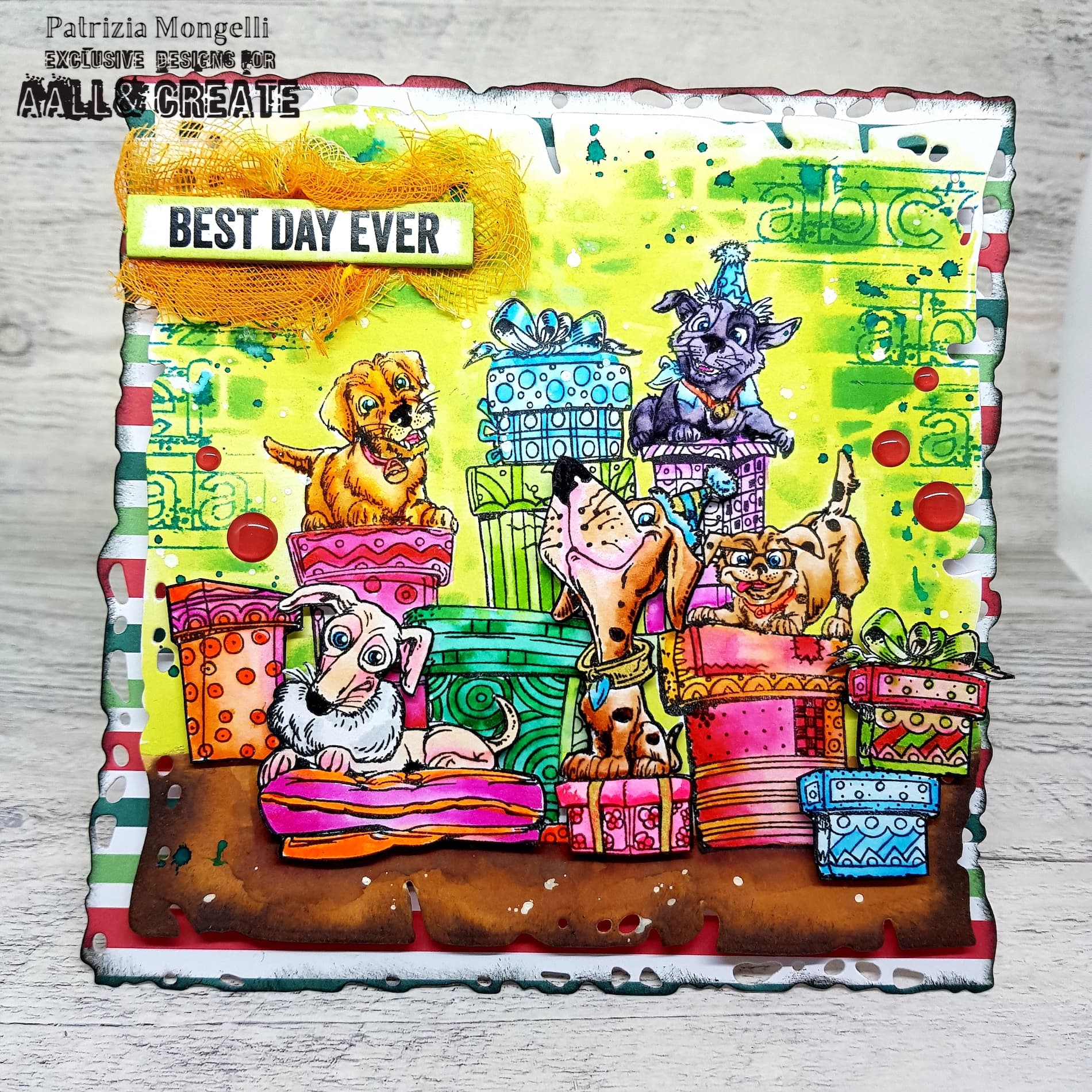 AALL & Create Pawsome Bonanza A6 Clear Stamp Set 1212