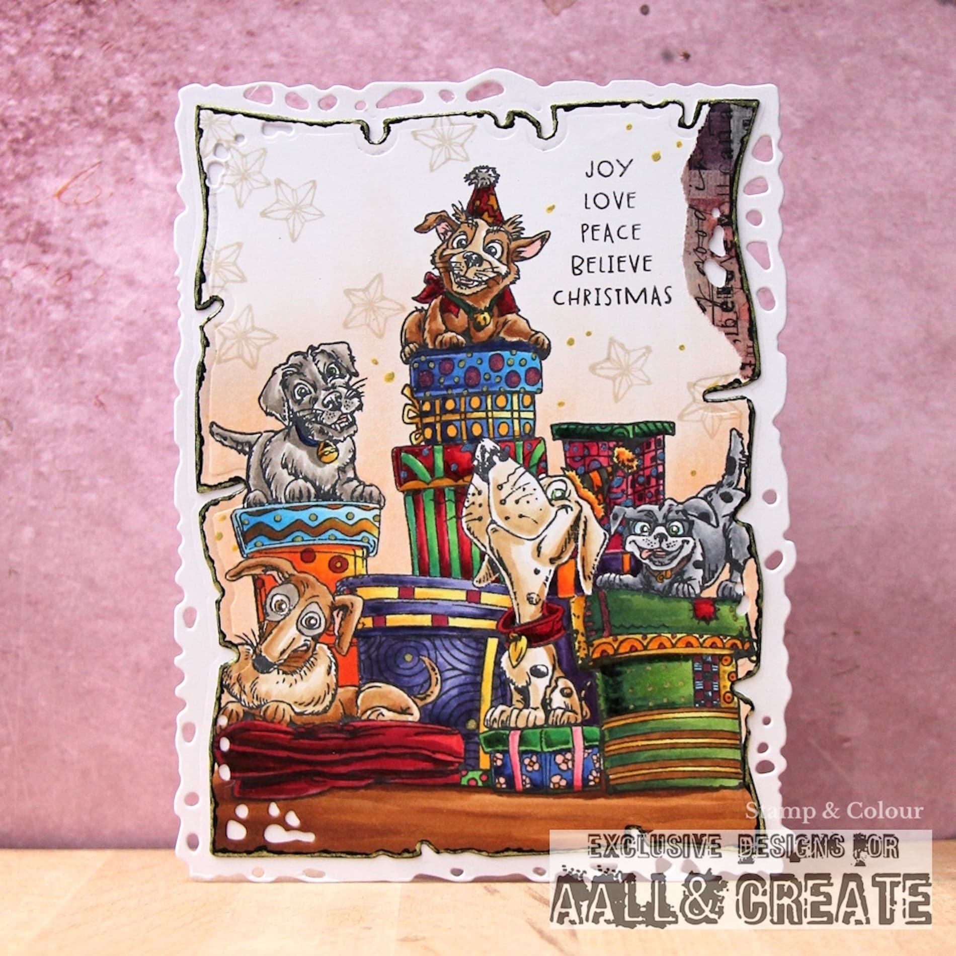 AALL & Create Pawsome Bonanza A6 Clear Stamp Set 1212