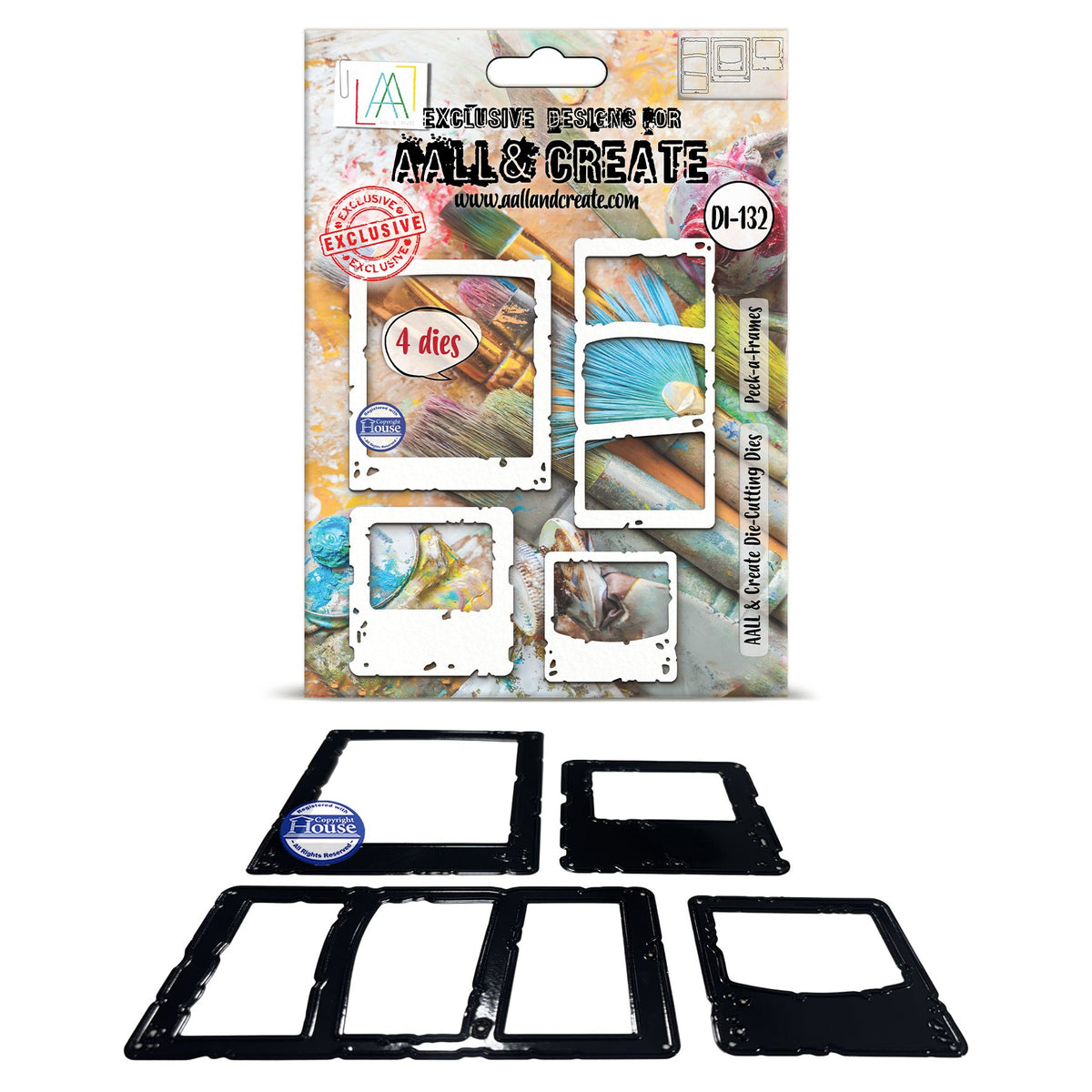 AALL & Create Peek A Frames Dies di-132