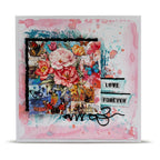AALL & Create Peonies Airmail Layer It Up Washi Tape 144 love