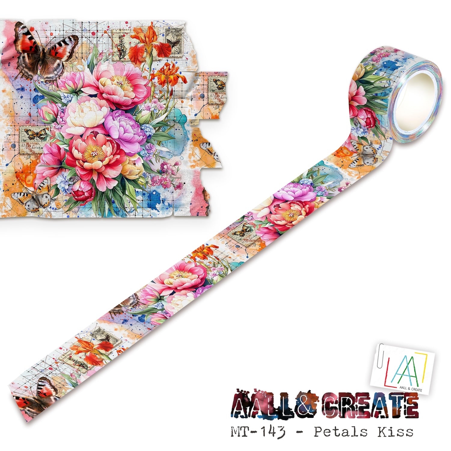 AALL & Create Petals Kiss Layer It Up Washi Tape 143
