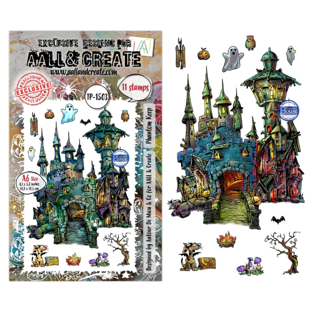 AALL & Create Phantom Keep A6 Clear Stamp Set 1503