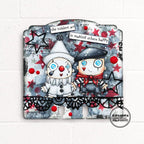 AALL & Create Pierrot And Mime A7 Clear Stamps 1210 mime
