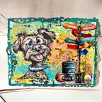 AALL & Create Playful Streets A6 Ephemera Die Cuts 86 dog garden