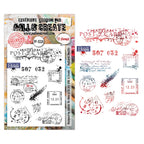 AALL & Create Postcard Shuffle A6 Clear Stamp Set 1338