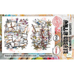 AALL & Create Postmarked Petals A6 Clear Stamp Set 1243
