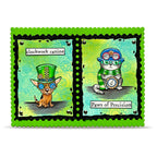 AALL & Create Precision Paws A7 Clear Stamp Set 1373 steampunk cat and dog
