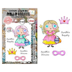 AALL & Create Pumpkin Princess A7 Clear Stamp Set 1423