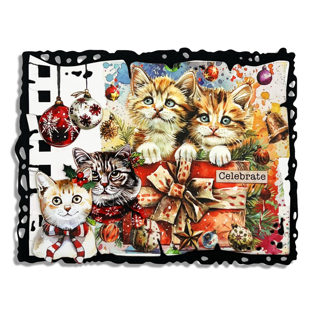 AALL & Create Purry Christmas Surprise Layer It Up Washi Tape 108