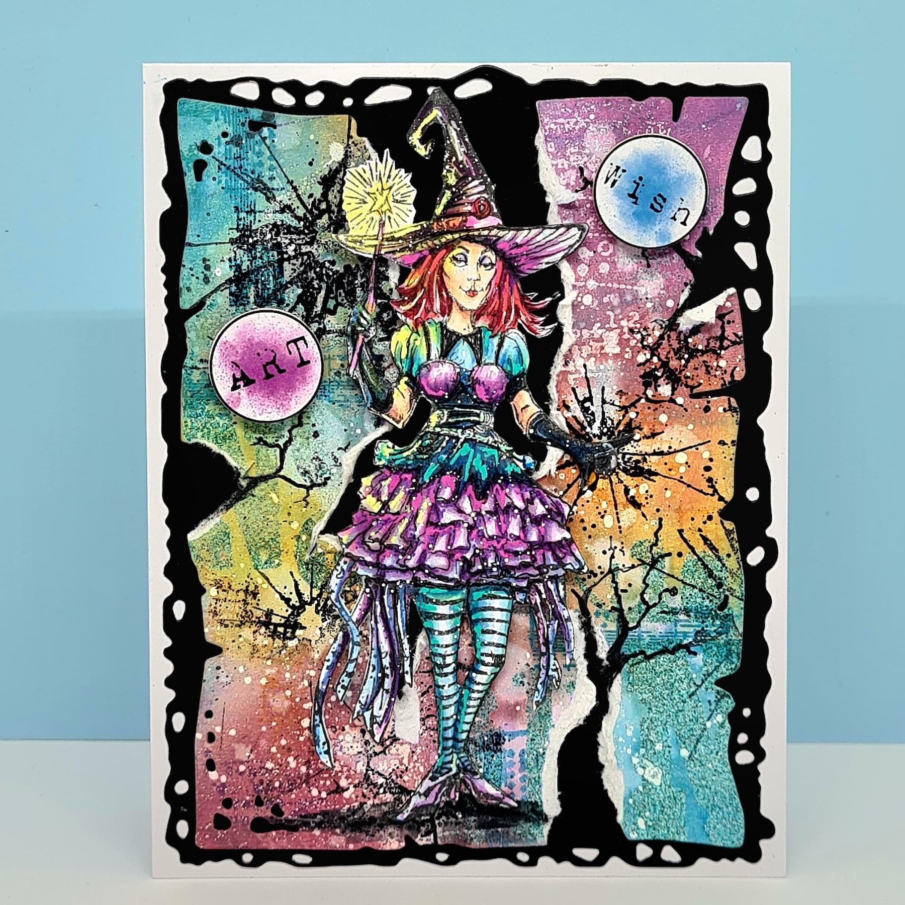 AALL & Create QueenWitch A6 Clear Stamp Set 1240*