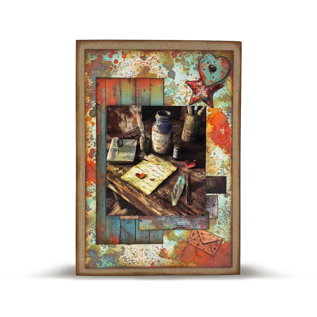 AALL & Create Quill and Heart Layer It Up Washi Tape 125 quill