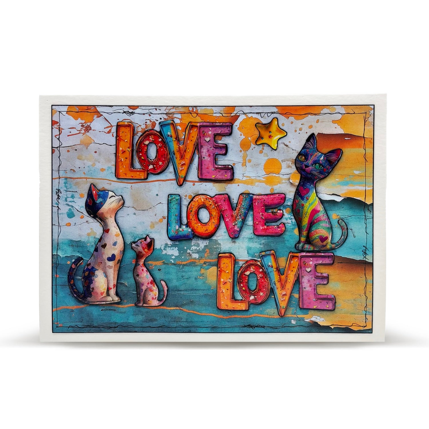 AALL & Create Radiant Pulse A4 Design Paper pa-016 love