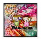 AALL & Create Radiant Rise 6x6 Stencil pc-257 sisters in spirit
