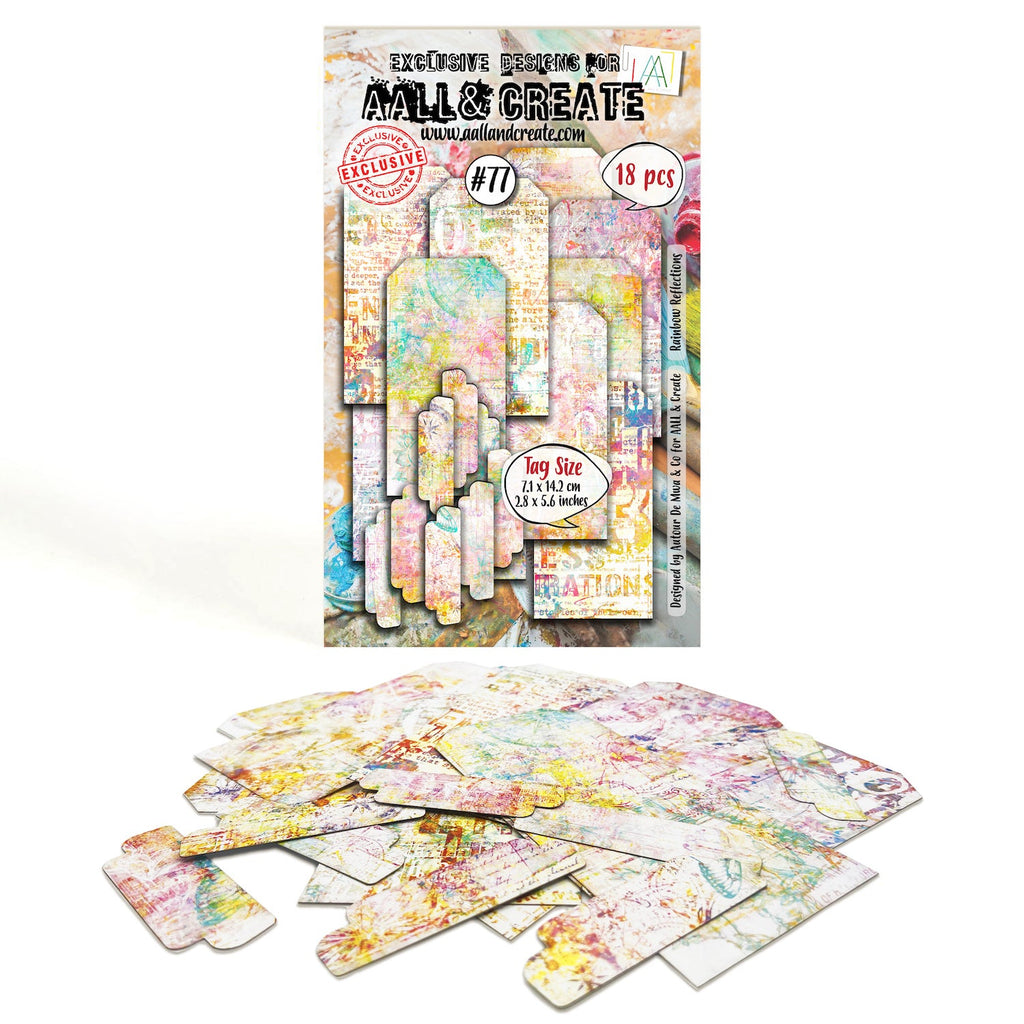 AALL & Create Rainbow Reflections Ephemera Die Cuts 77