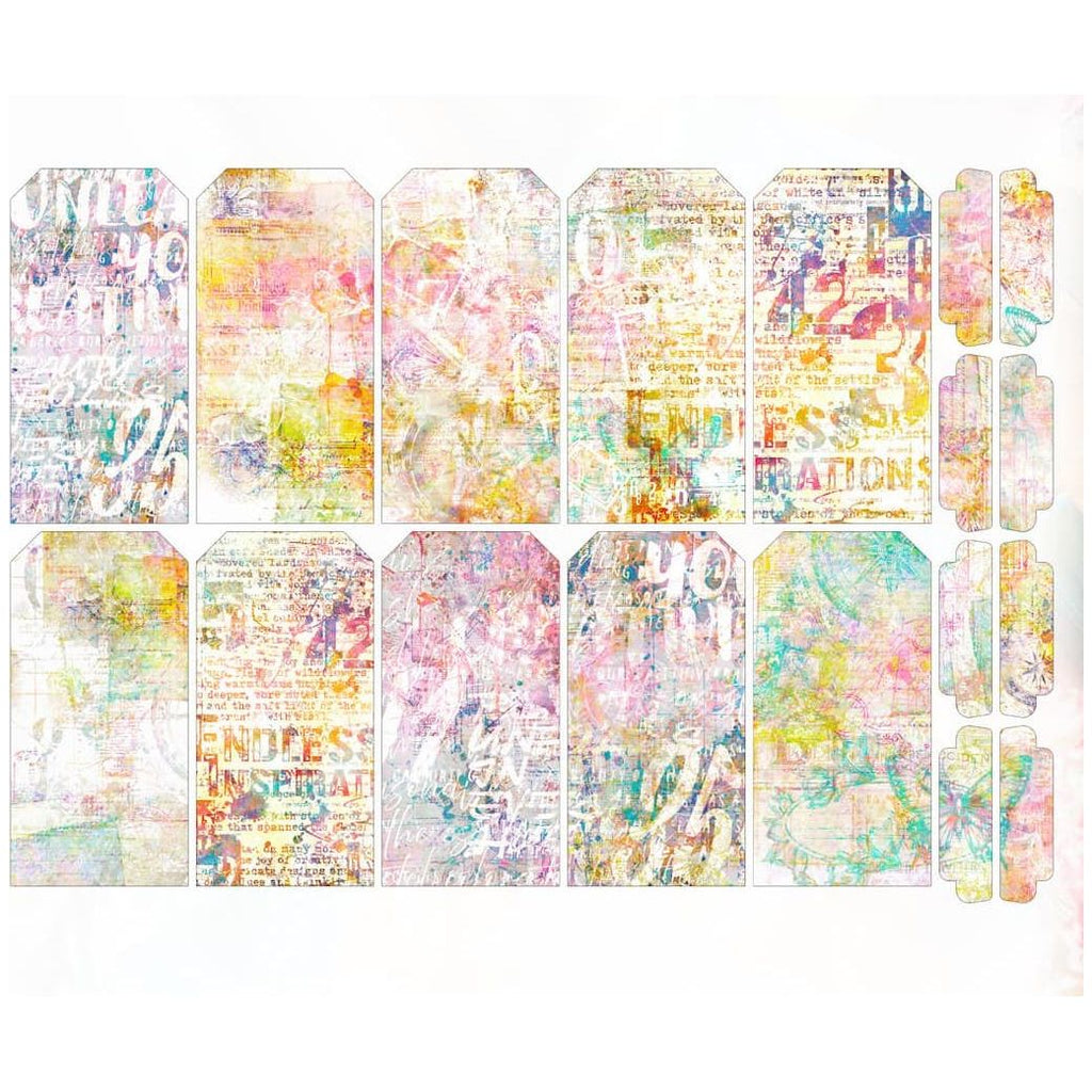 AALL & Create Rainbow Reflections Ephemera Die Cuts 77 designs