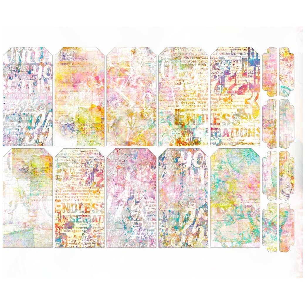 AALL & Create Rainbow Reflections Ephemera Die Cuts 77 designs