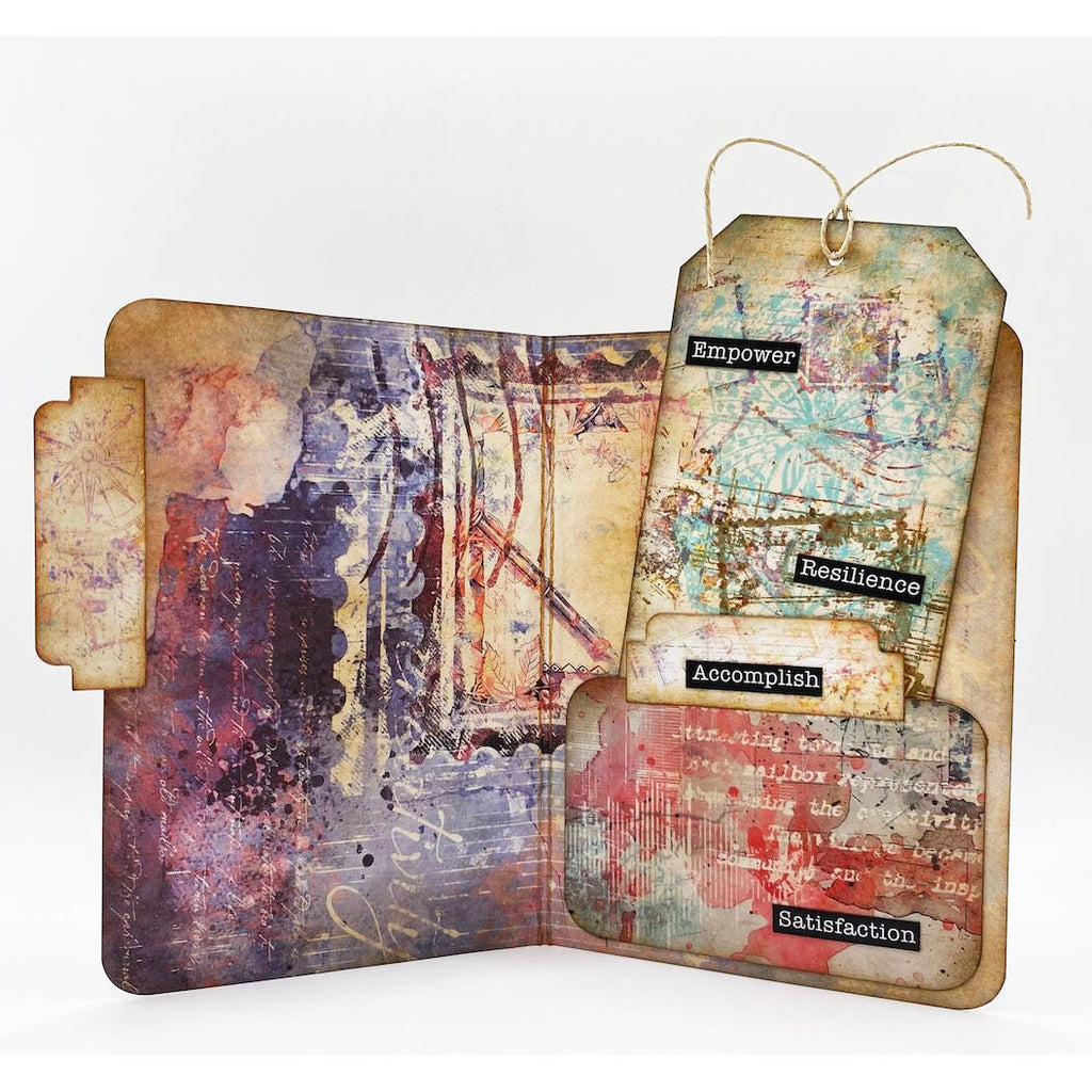 AALL & Create Rainbow Reflections Ephemera Die Cuts 77 tag