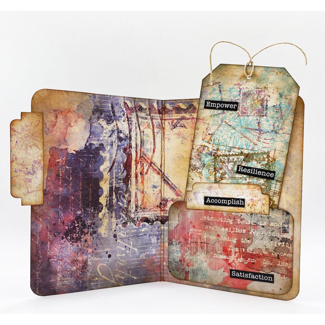 AALL & Create Rainbow Reflections Ephemera Die Cuts 77 tag