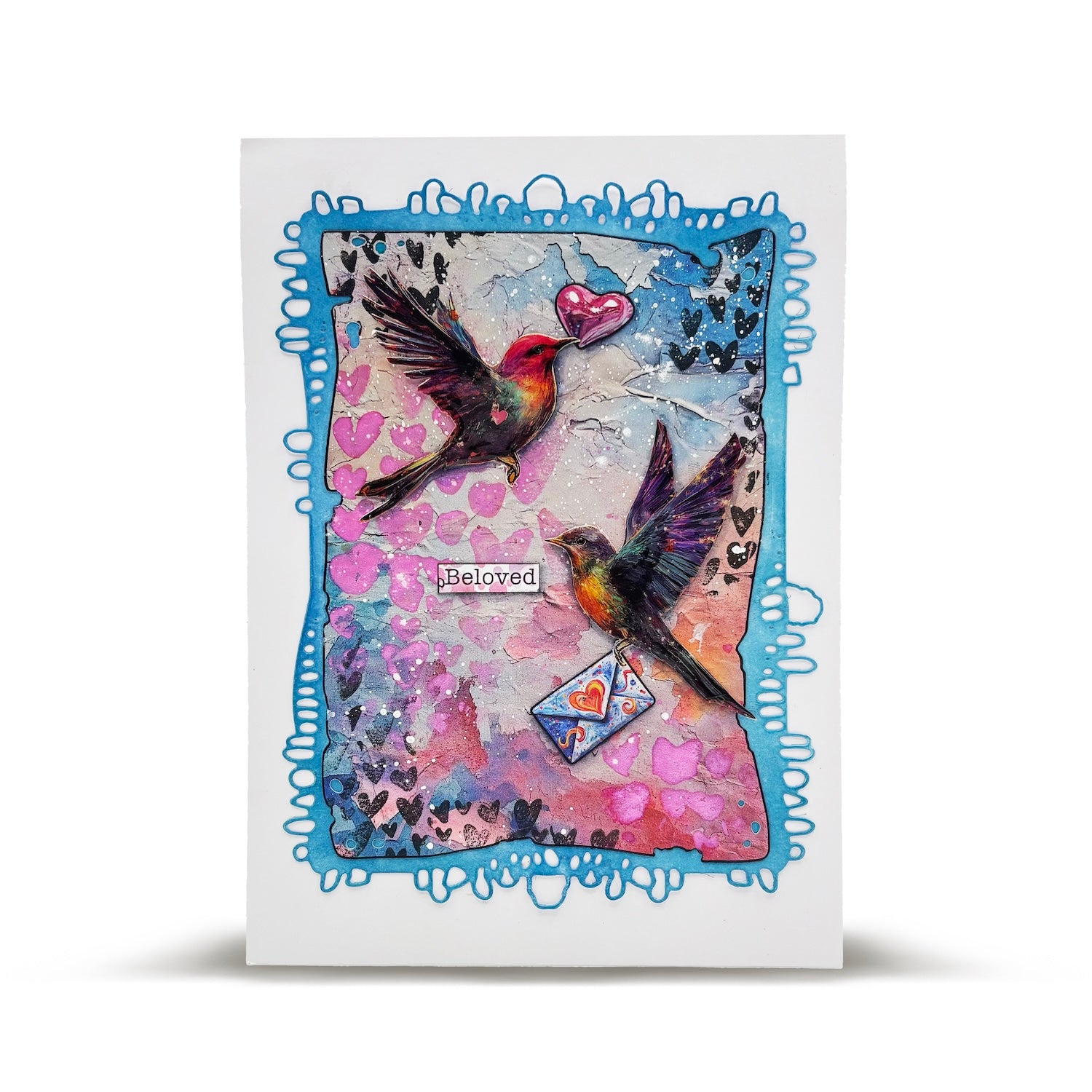 AALL & Create Rainbow Romance Layer It Up Washi Tape 123 bird