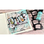 AALL & Create Reflections In Motion A6 Clear Stamp Set 1430 green hat | color-code:ALT01