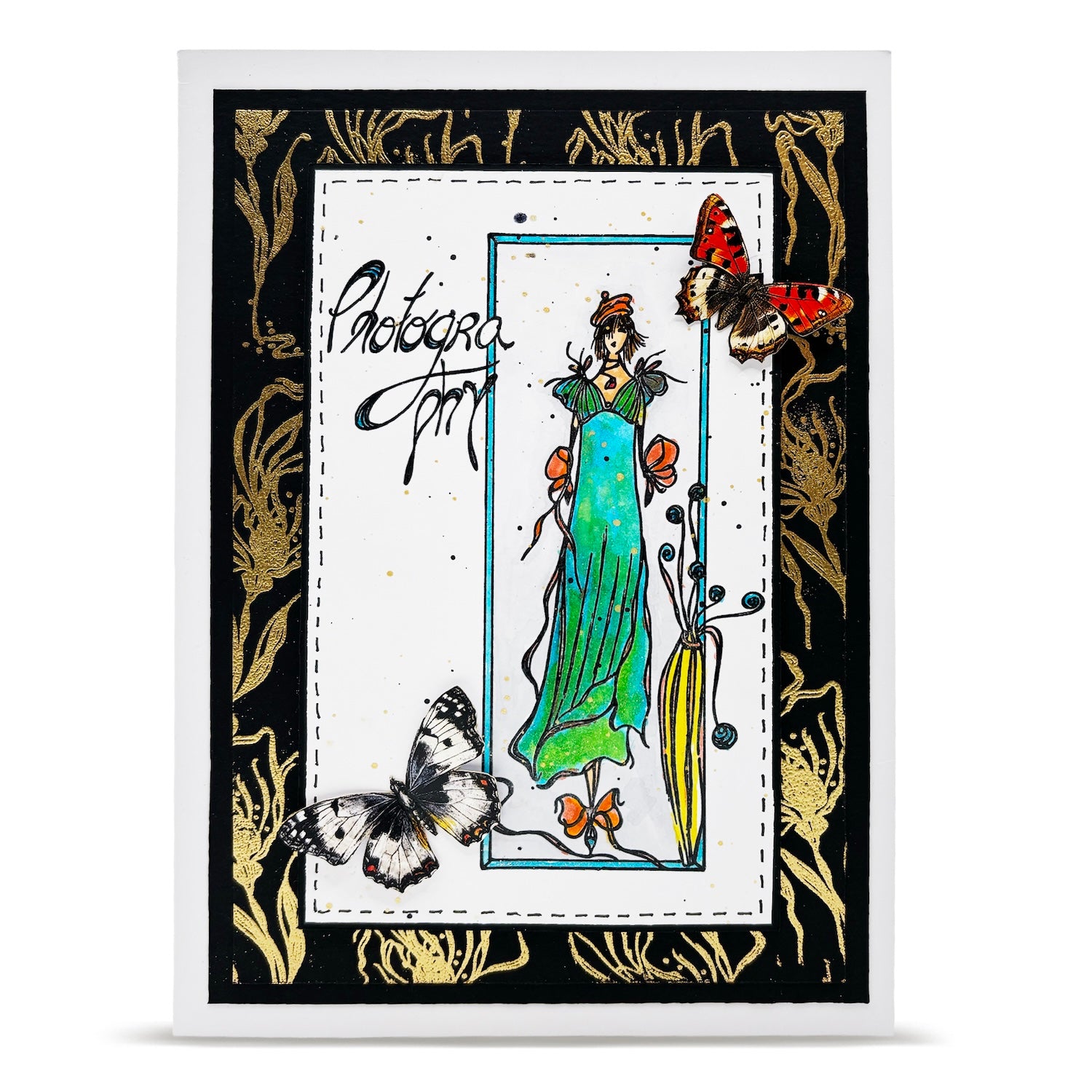 AALL & Create Reflections In Motion A6 Clear Stamp Set 1430 photography