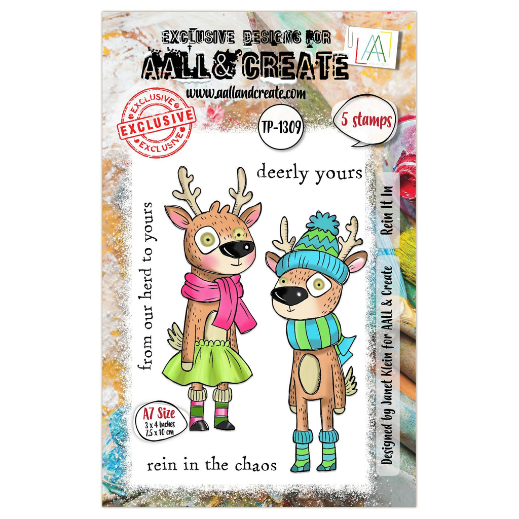 AALL & Create Rein It In A7 Clear Stamps 1309 1
