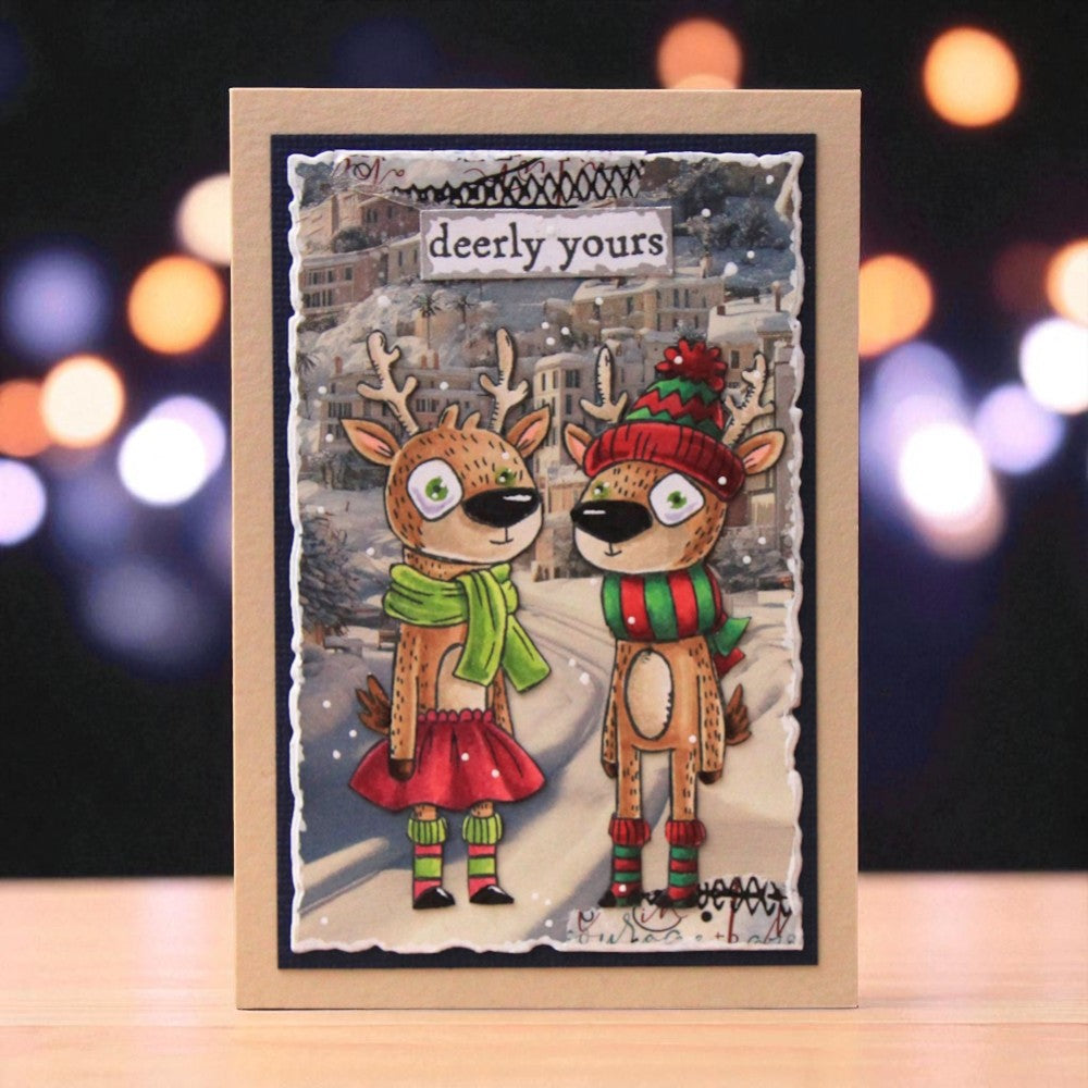 AALL & Create Rein It In A7 Clear Stamps 1309 deerly yours