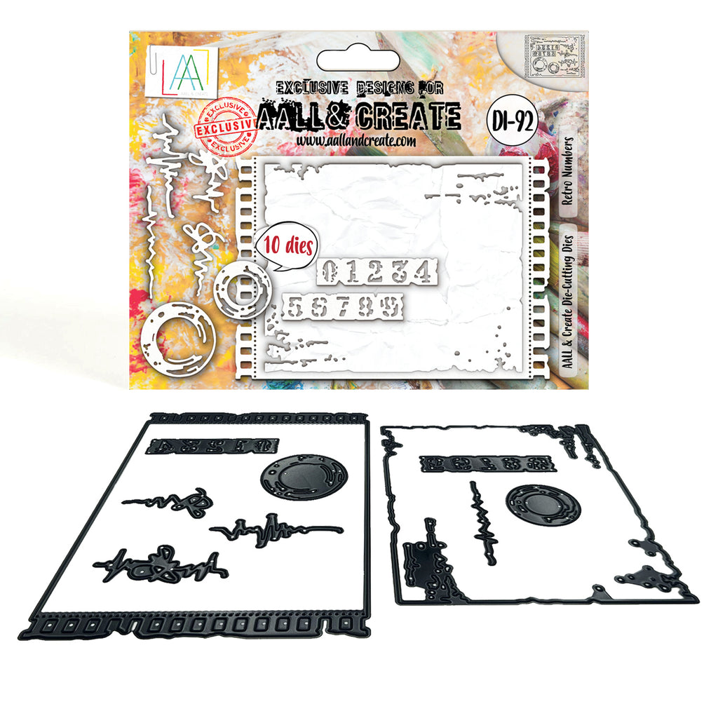 AALL & Create Retro Numbers Dies 92