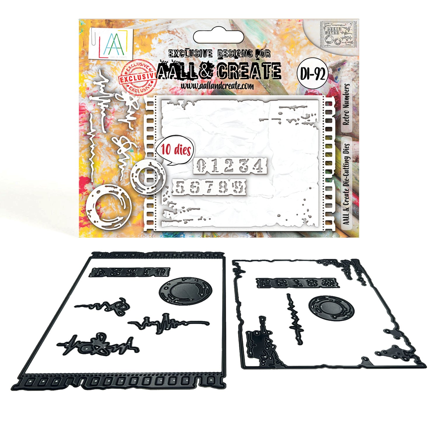 AALL & Create Retro Numbers Dies 92