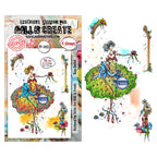AALL & Create Rose Ballet A6 Clear Stamp Set 1483