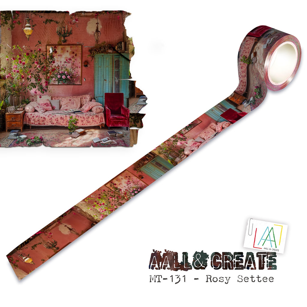 AALL & Create Rosy Settee Layer It Up Washi Tape 131