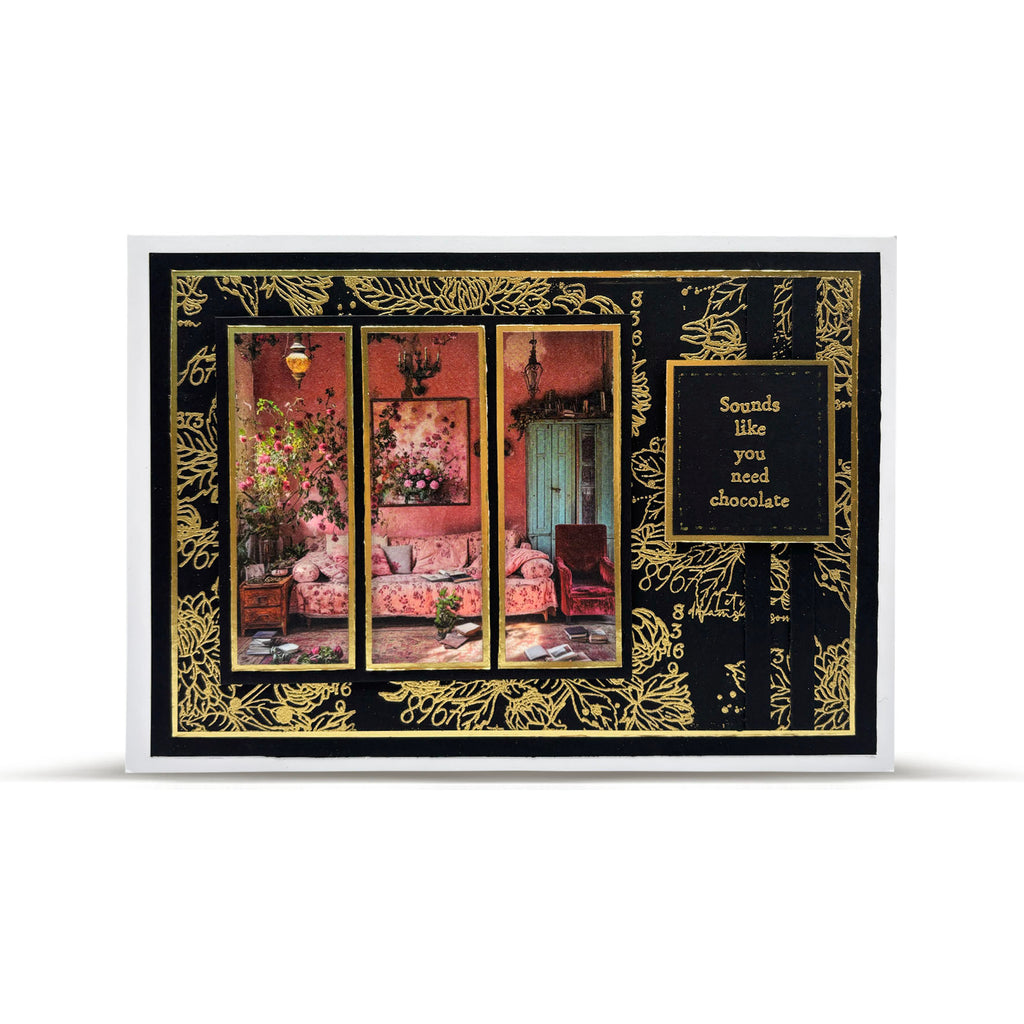 AALL & Create Rosy Settee Layer It Up Washi Tape 131 chocolate