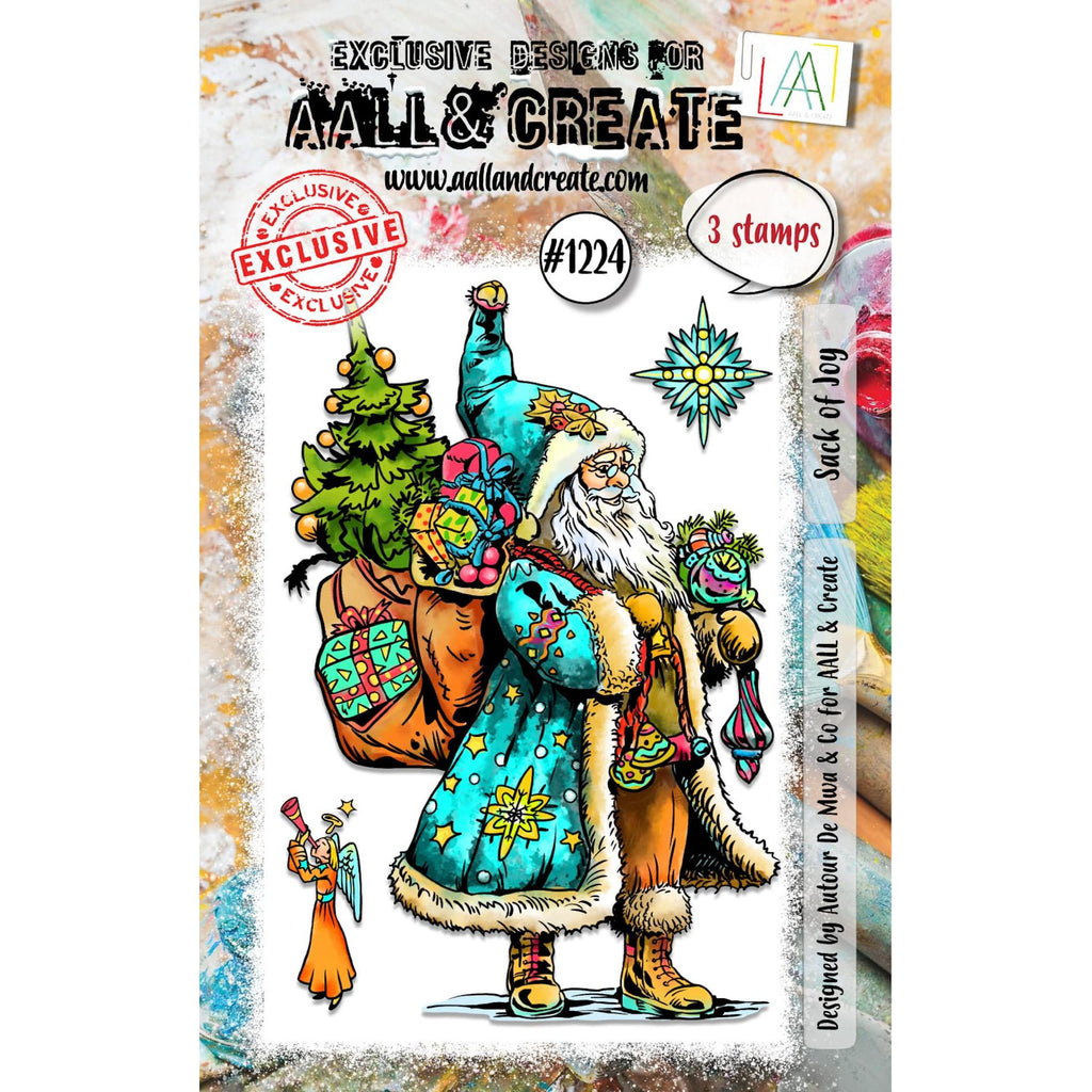 AALL & Create Sack of Joy A7 Clear Stamp Set 1224