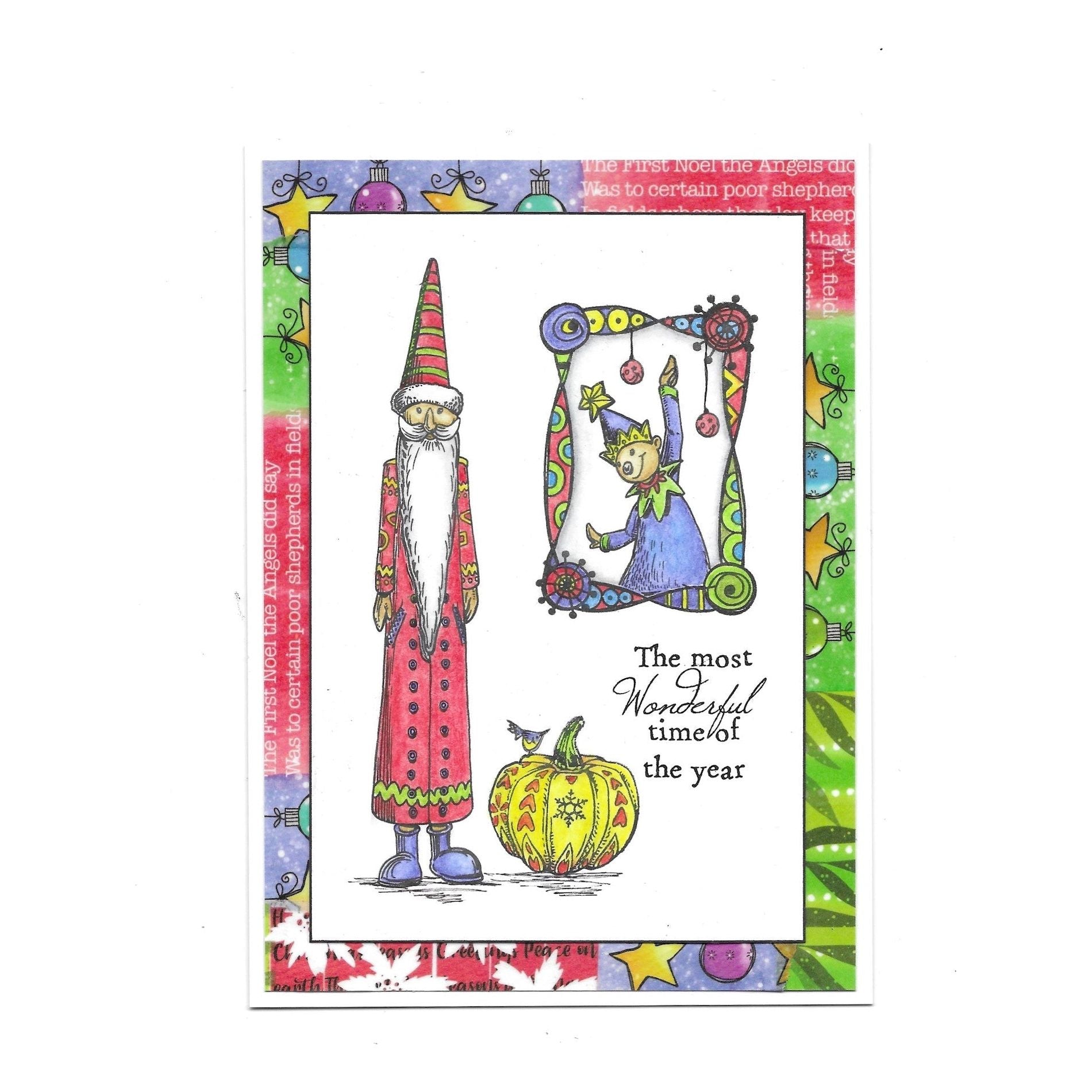 AALL & Create Santa's Workshop Wonders A6 Clear Stamp Set 1216