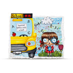 AALL & Create School Daze A7 Clear Stamps 1287 bus