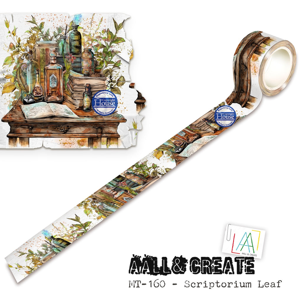 AALL & Create Scriptorium Leaf Layer it up Washi Tape mt-160