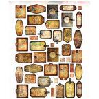 AALL & Create Sepia Serenity Ephemera Die Cuts 75 designs