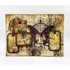 AALL & Create Sepia Serenity Ephemera Die Cuts 75 tag