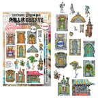 AALL & Create Sidewalk Stories A5 Clear Stamp Set 1473 