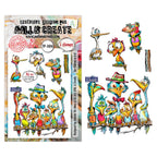 AALL & Create Sir Chirps-a-Lot A6 Clear Stamp Set 1414