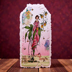 AALL & Create Siren of Spring A6 Clear Stamp Set 1398 flowers tag