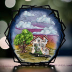 AALL & Create SkyTwist Frames Die Set di-076 house 