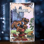 AALL & Create Skyline Sniffs A6 Clear Stamps 1269 beautiful day