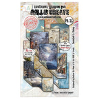 AALL & Create Snowfall and Stains A6 Design Paper 35 1